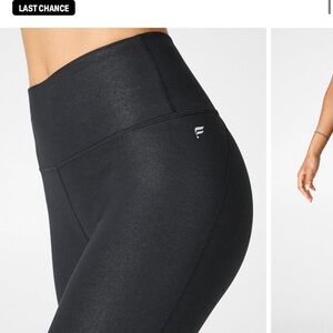 Fabletics Black Glitter Leggings